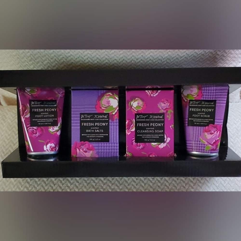 Betsey Johnson 4 Piece Bath & Body Bundle